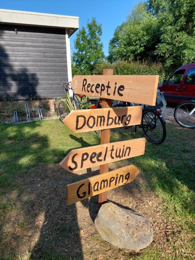 Bell Tent Glamping Essenhof Aagtekerke Exteriör bild
